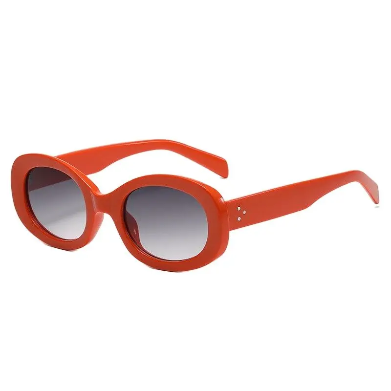 

New Vintage Oval Sunglasses Women Luxury Brand Designer Sun Glasses Female 2023 High Quality Round Eyewear Gafas De Sol Hombre