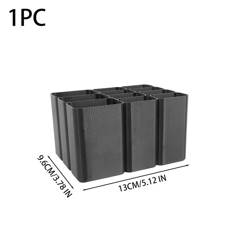 Cable Organizer Box & Multi-Compartment Desk Storage Station