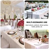 Rectangle Satin Tablecloth Wedding Table for party Birthday Events Banquet Decor Home Dinner Tablecloths Table Decors 6