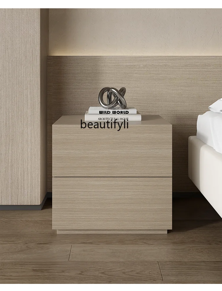 

Bedside Table Simple Modern Small Apartment Bedside Cabinet Light Luxury Locker Side Table