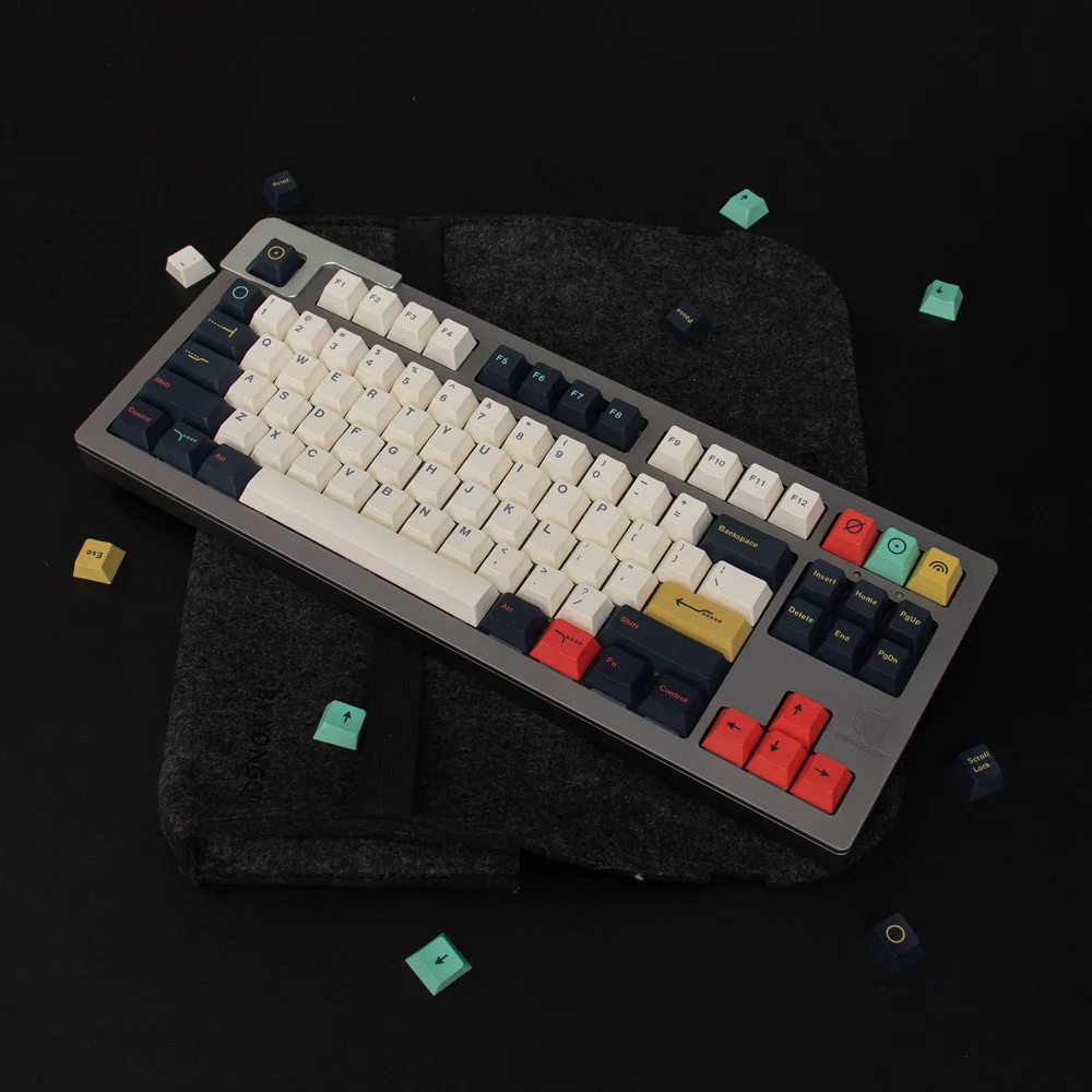 139 Chaves, Cherry Keycap, DYE-SUB, Inglês, Personalidade