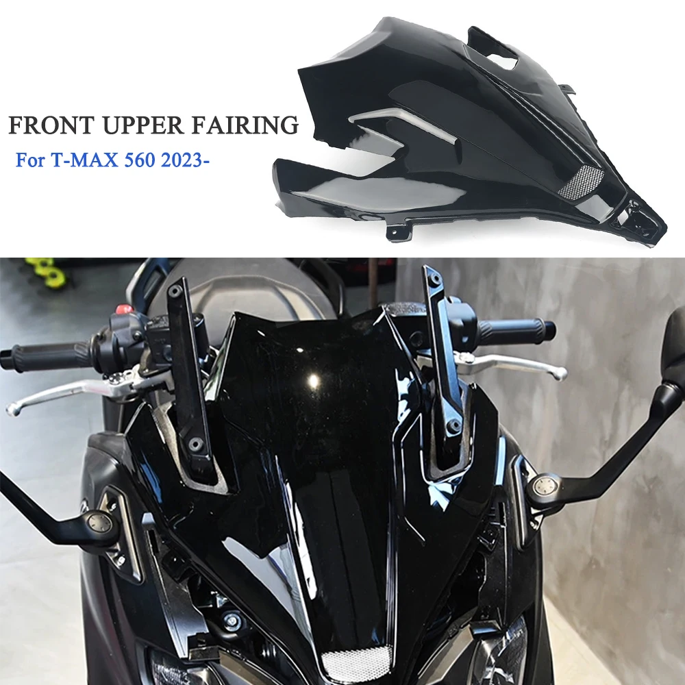 

New Motorcycle Front Upper Fairing Nose Cover Cowl Panel Wind Deflector For Yamaha T-Max 560 Tmax 560 T-MAX560 TMAX560 2023 2024