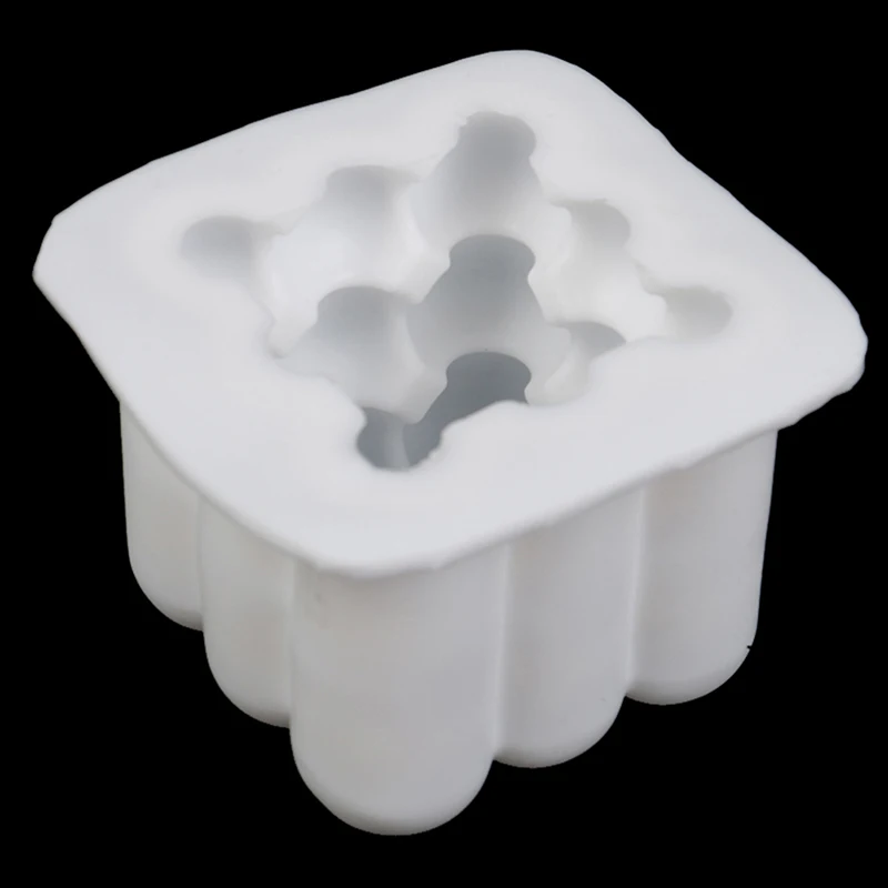 DIY рождественские искусственные восковые свечи, 3d силиконовые формы для мыла