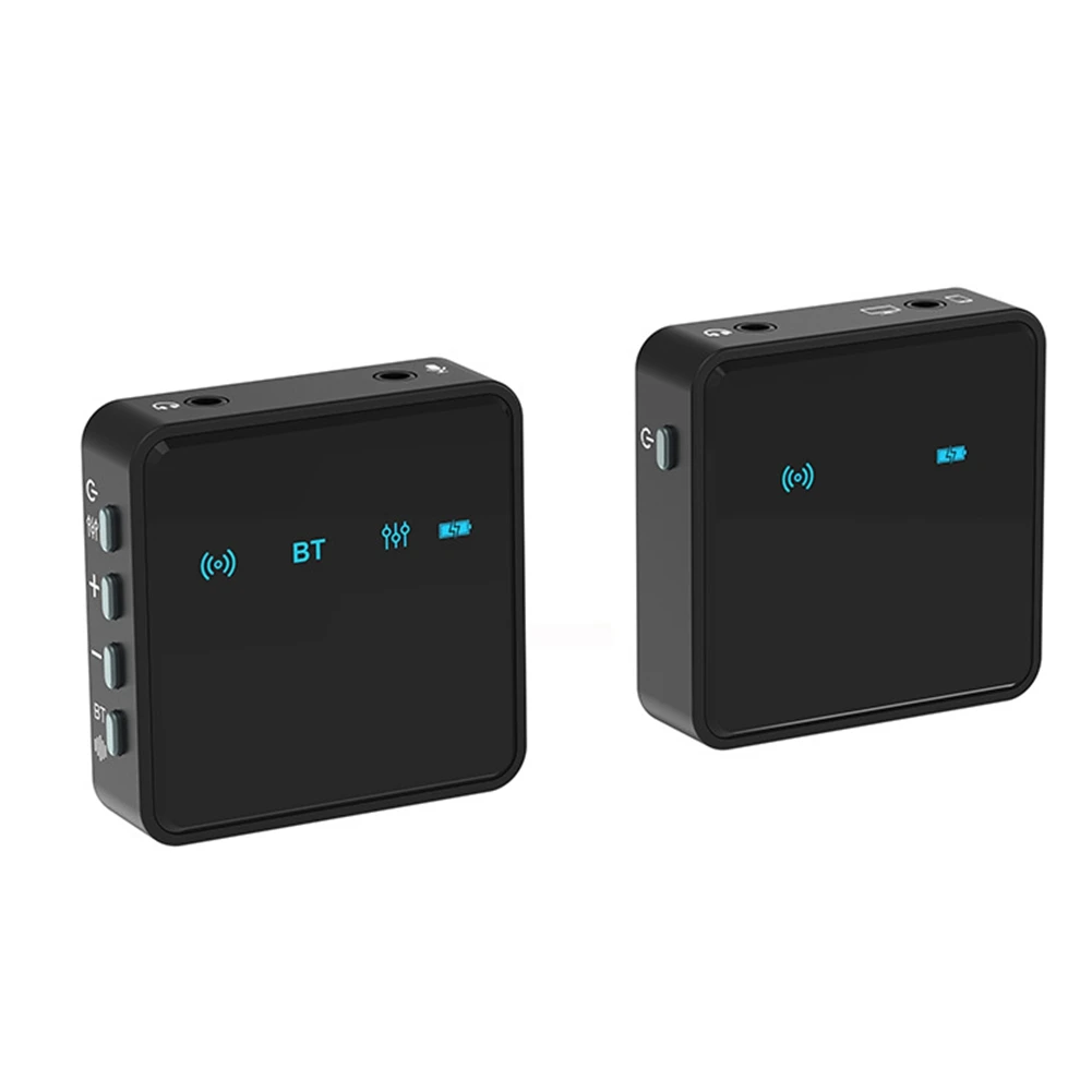 

Беспроводной петличный микрофон, квадратный радиочастотный приемник с зажимом, для камер и телефонов DV