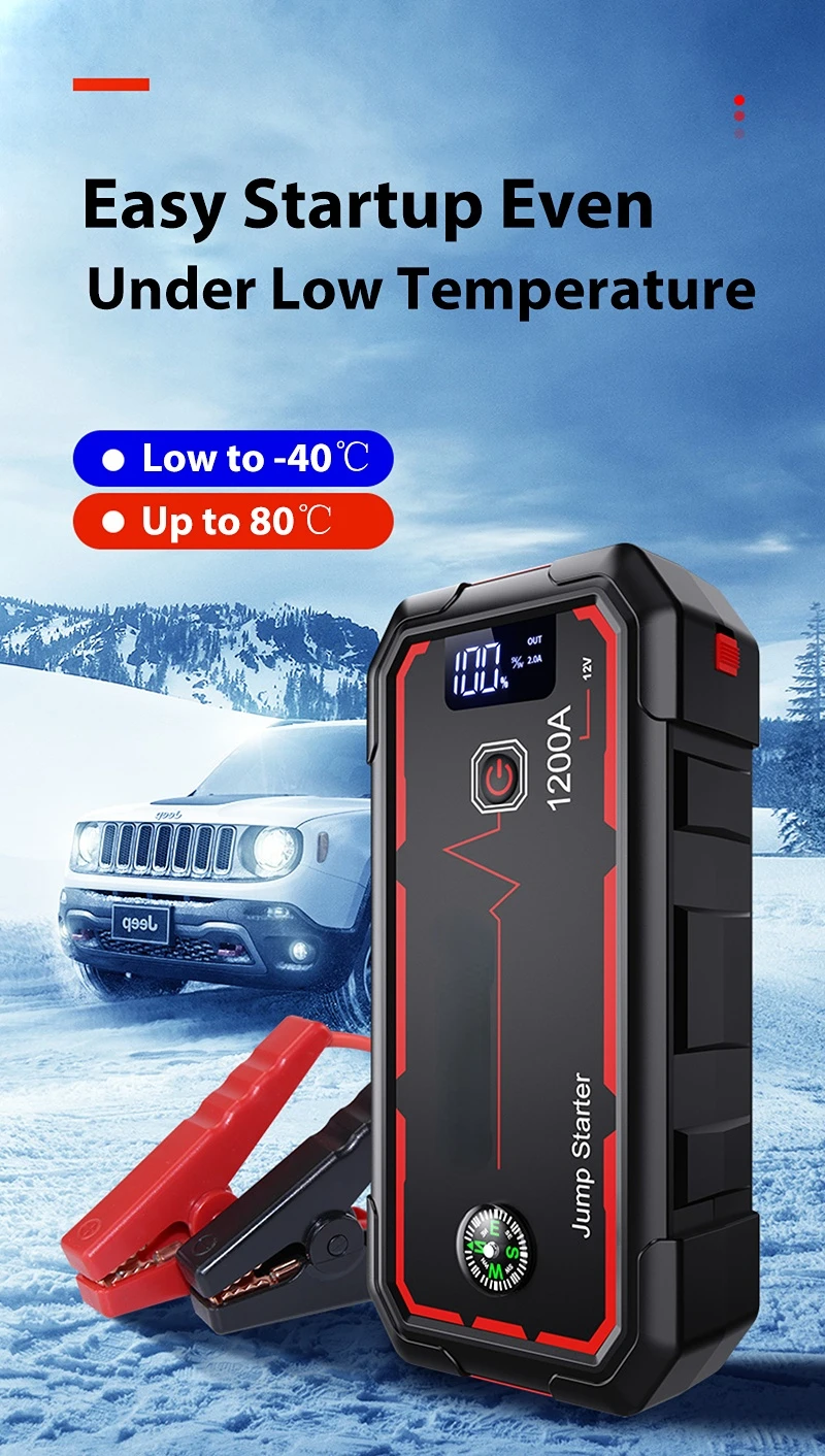 1700 Peak Amp Jump Starternoco Boost 1200a Jump Starter - 26000mah  Portable Car Battery Booster With Usb-c