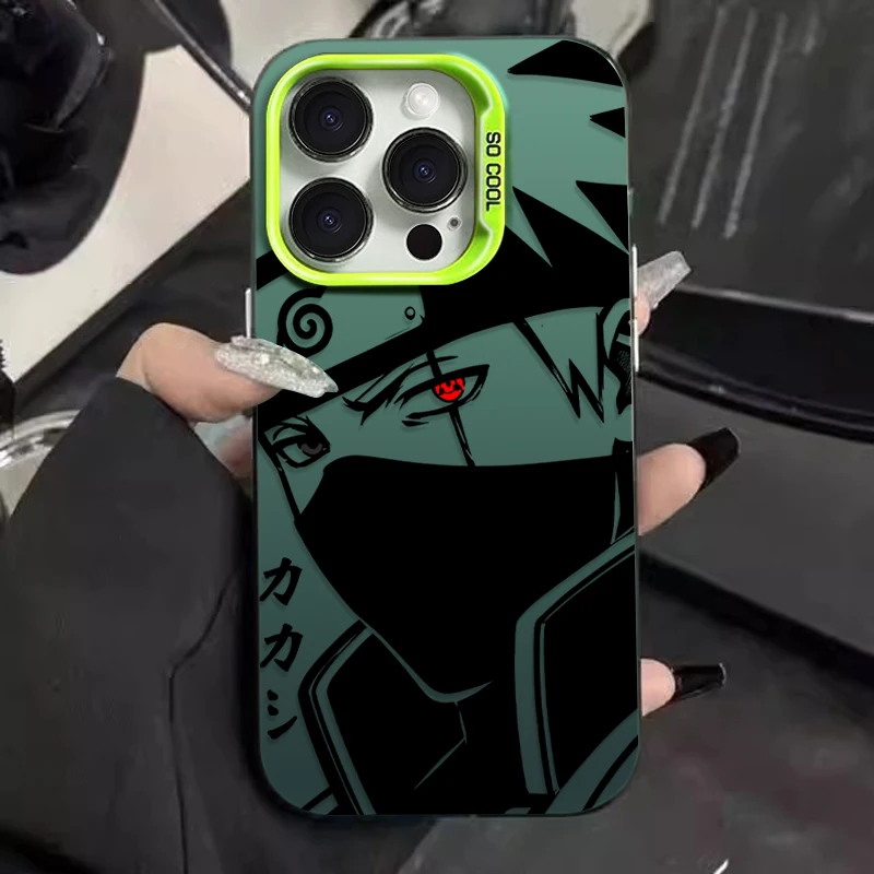 Dynamic Akatsuki & Kakashi Anime Art Phone Case Cover