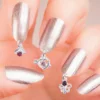 24Pcs Nail Pendants DIY Set with Dangle Nail Charm Piercing Tool Hand Drill nail charm nail pendant 2