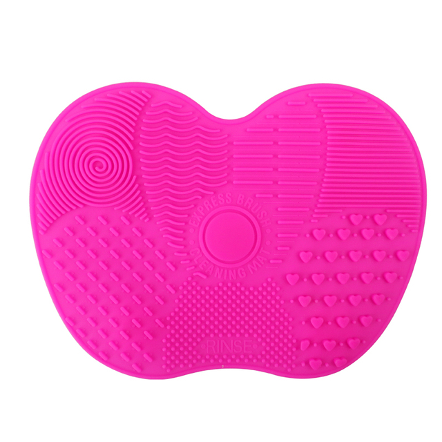 Silicone Brush Cleaner Cosmetic Make Up Washing Brush Gel Cleaning Mat Foundation Makeup Brush Cleaner Pad Scrubbe Board