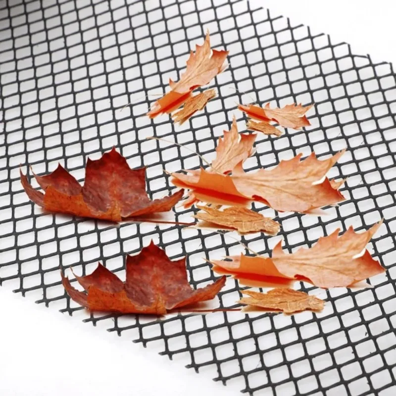 15.5cm&times;6m Anti-Falling Net Mesh Strainer Filter Garden Bird Net Fence Gutter Guard Leaves Twigs Branches PVC Plastic Mesh