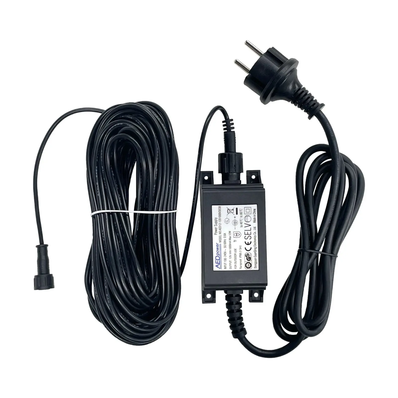 Description Picture 2 of itemExtension Cord, 12V Power Supply & Heating Cable for Ecowitt WS80 / WS90 Ultrasonic Anemometer Built-in Heater to Melt the Snow