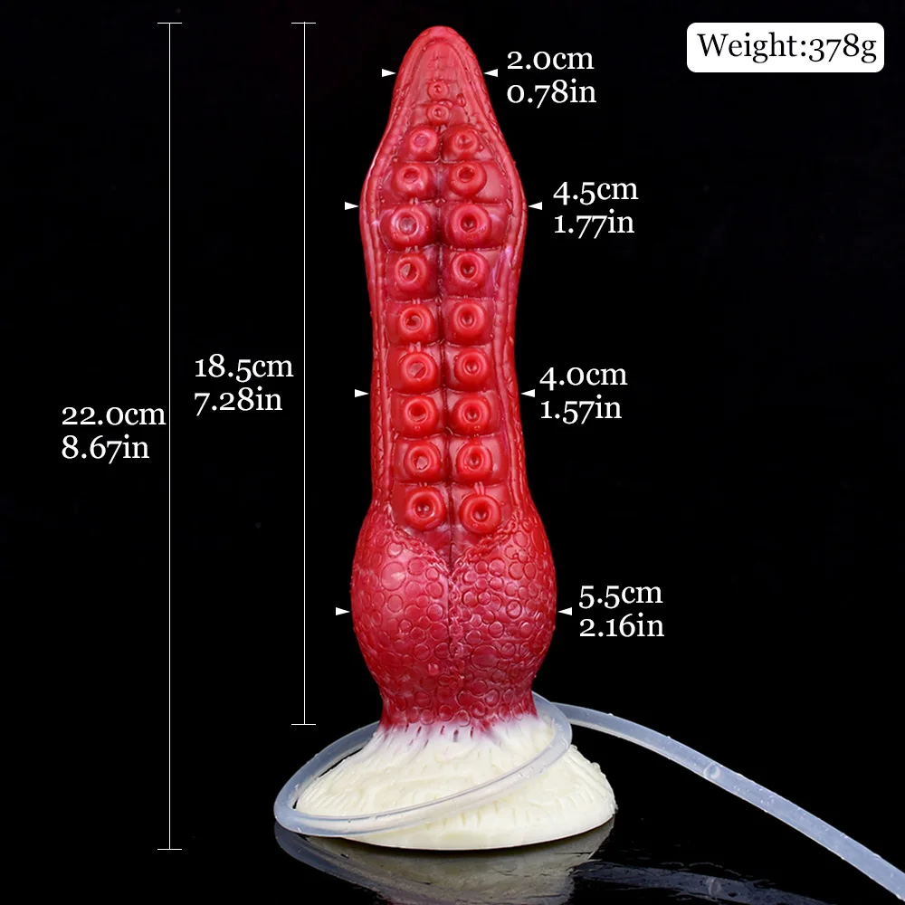 NNSX Squirting Octopus Silicone Dildo With Suction Cup Animal Penis G-spot Anal Plug Sex Toys For Woman Man Masturbation Shop