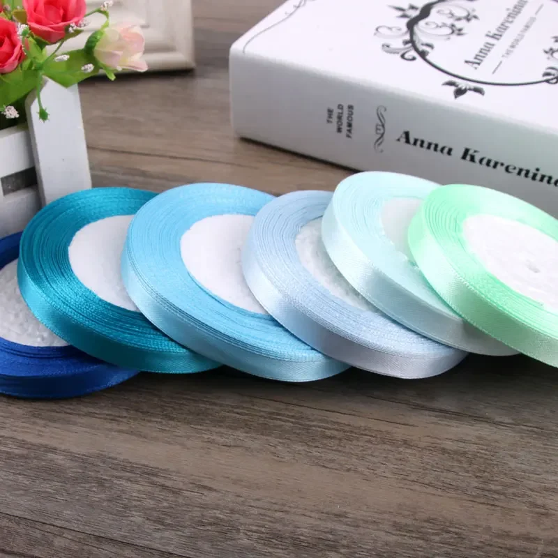 Multi-Color Satin Ribbon Collection - Assorted Widths and Lengths