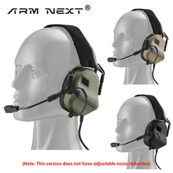 Airsoft Tactical Headset Foldable Earmuff Microphone Military Headphone Shooting Hunting Ear Protection Earphones