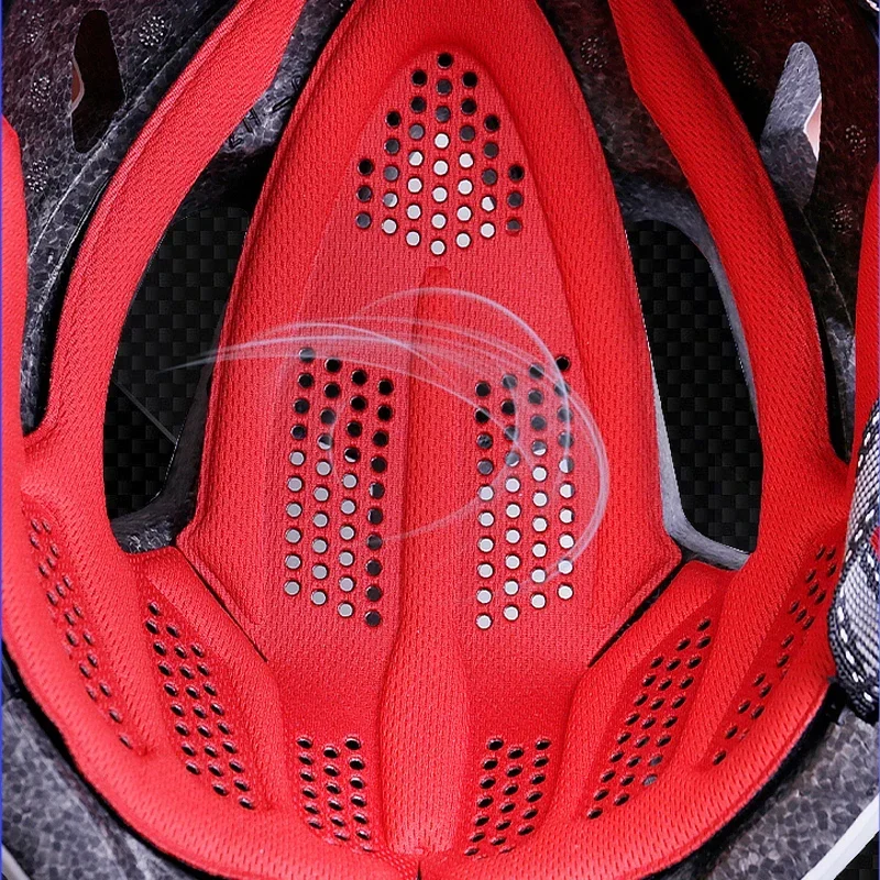 Casque de vélo de Marque luxe Unisexe Avec lumière LED Casque de sport