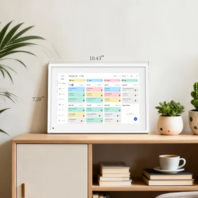 Digital Calendar, Touch Screen Smart Calendar Interactive Display, Chore Chart, to-Do List, Meal Planner, Electronic Planner wi