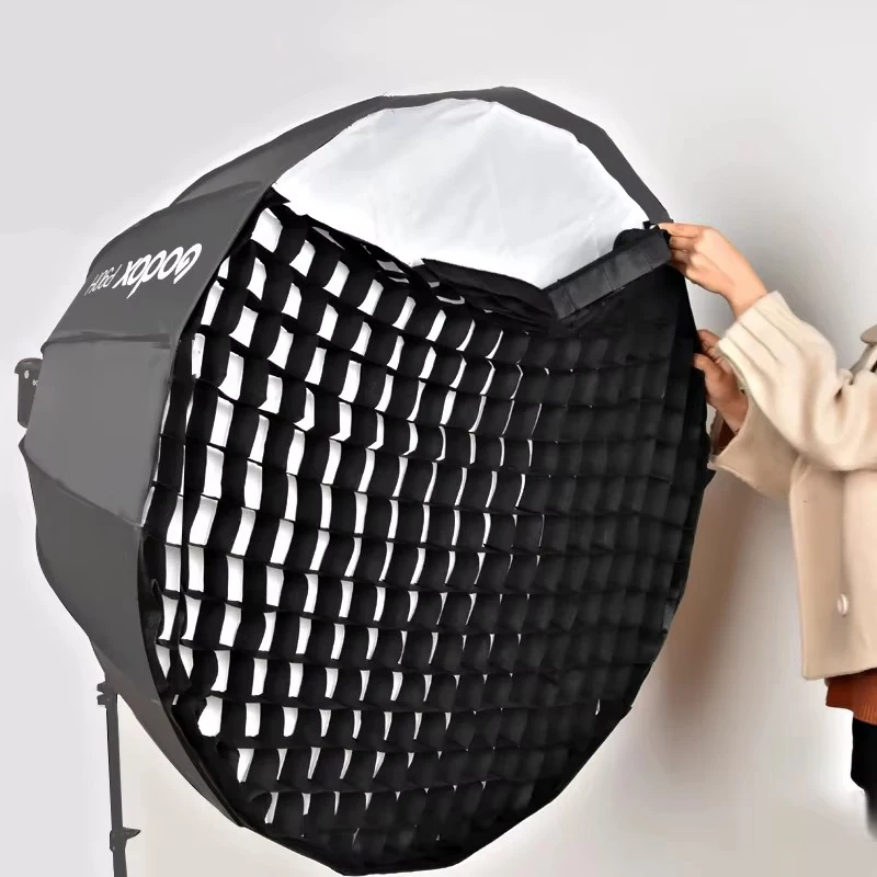 Godox P90L/P90H/P120L/P120H 개별 허니컴 그리드, 에그 그리드, 파라볼릭 딥 마스크, 소프트박스 오리지널 액세서리에 적합합니다.