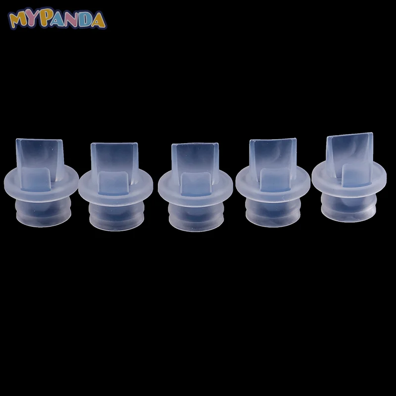 1/2/5pcs Backflow Protection Breast Pump Accessory Duckbill Valve Solid Color Breast Pumps Accessories 6