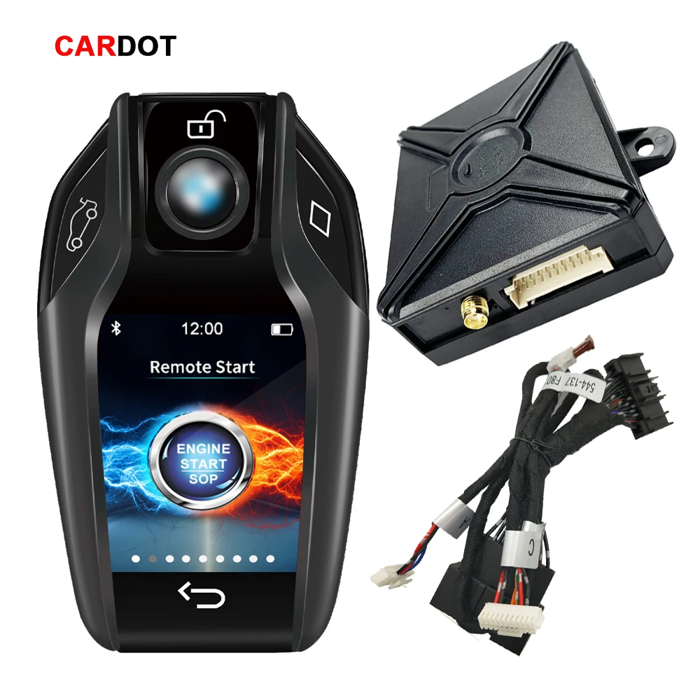 

Drop Shipping KOL Cardot Smart Keyless Entry Remote Starter Diy Play And Plug Canbus For Ford