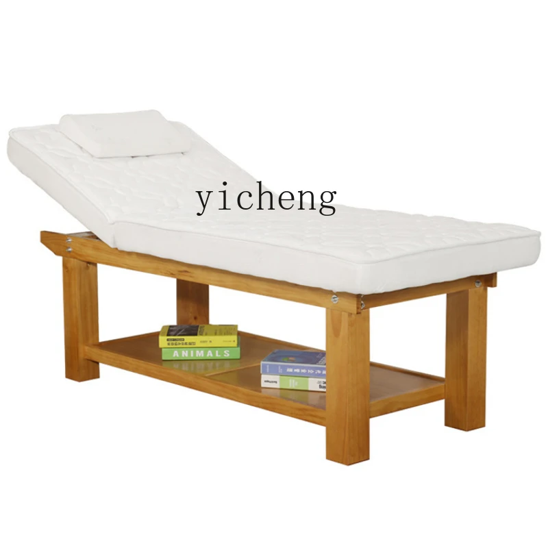 

Xl Solid WoodMassage Bed Massage Bed Tattoo Folding Household Latex Bed