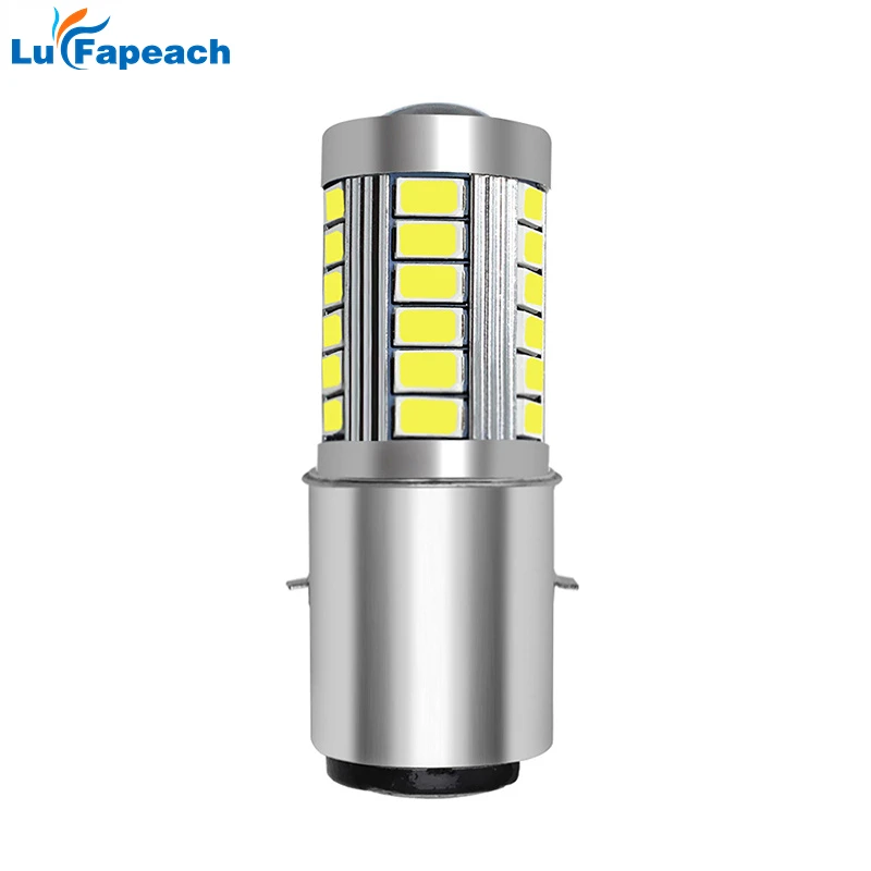 H6 Ba20D Lampadina Del Faro Del Motociclo Led Moto Ba20D Px15D P15D Led Accessori Per Scooter H6 Faro Della Luce Del Motore Luci Drl