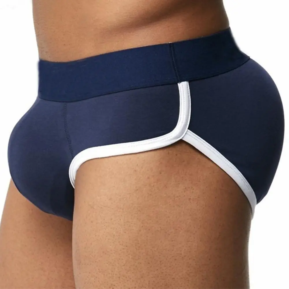1PCS Men Swimming Trunks Underwear Briefs Sponge Protective Pad Swimsuit Enlarge Penis Pouch Pad Inside Front Protection