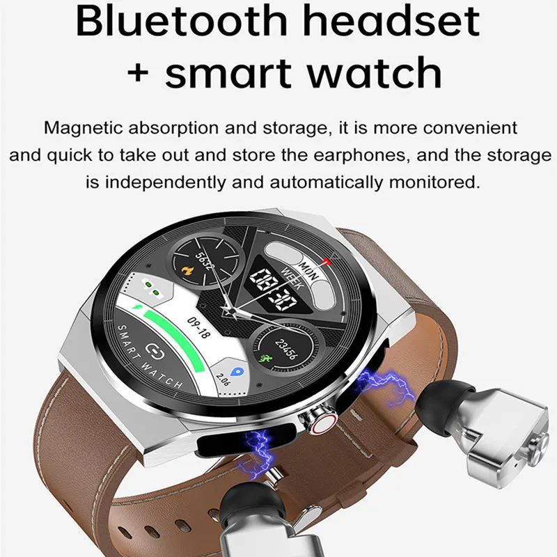 JM08 Ʈ ġ ̾  TWS 2 1  ȭ    ̾  ƮϽ Smartwatch