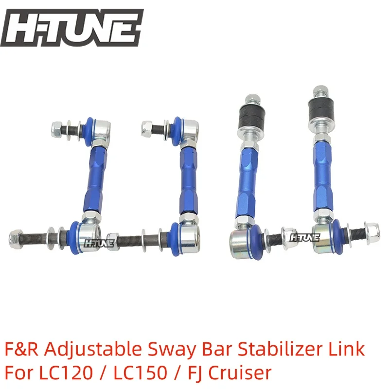 Front or Rear Anti-Roll Adjustable Sway Bar Stabilizer Link Kits For Fj Cruiser/ Land Cruiser 120 / Land Cruiser 150 Series