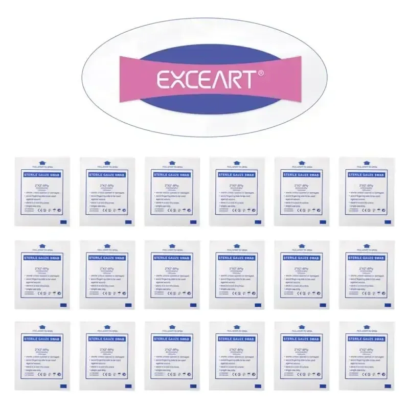 Gauze Pads Wound Dressing Care Swabs Cotton Supplies Bulk Products Rolls Wounds Sterile 5X5 Disposable Wrap Stretch Free Latex - AliExpress S20f63390d760443ea0da212969f1b129D