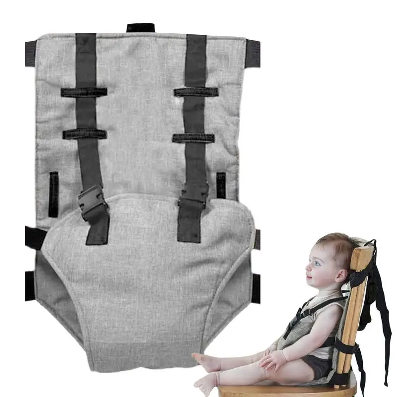 

High Chair Harness Seat For Travel Portable Foldable Baby High Chair Safety Seat Harness For Toddler Baby Dining Desk Safety