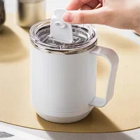 500ML Coffee Insulation Cups Thermal Mug with Handle Portable Stainless Steel Bottle Thermal Milk Mug Double Layer Coffee Cup 2