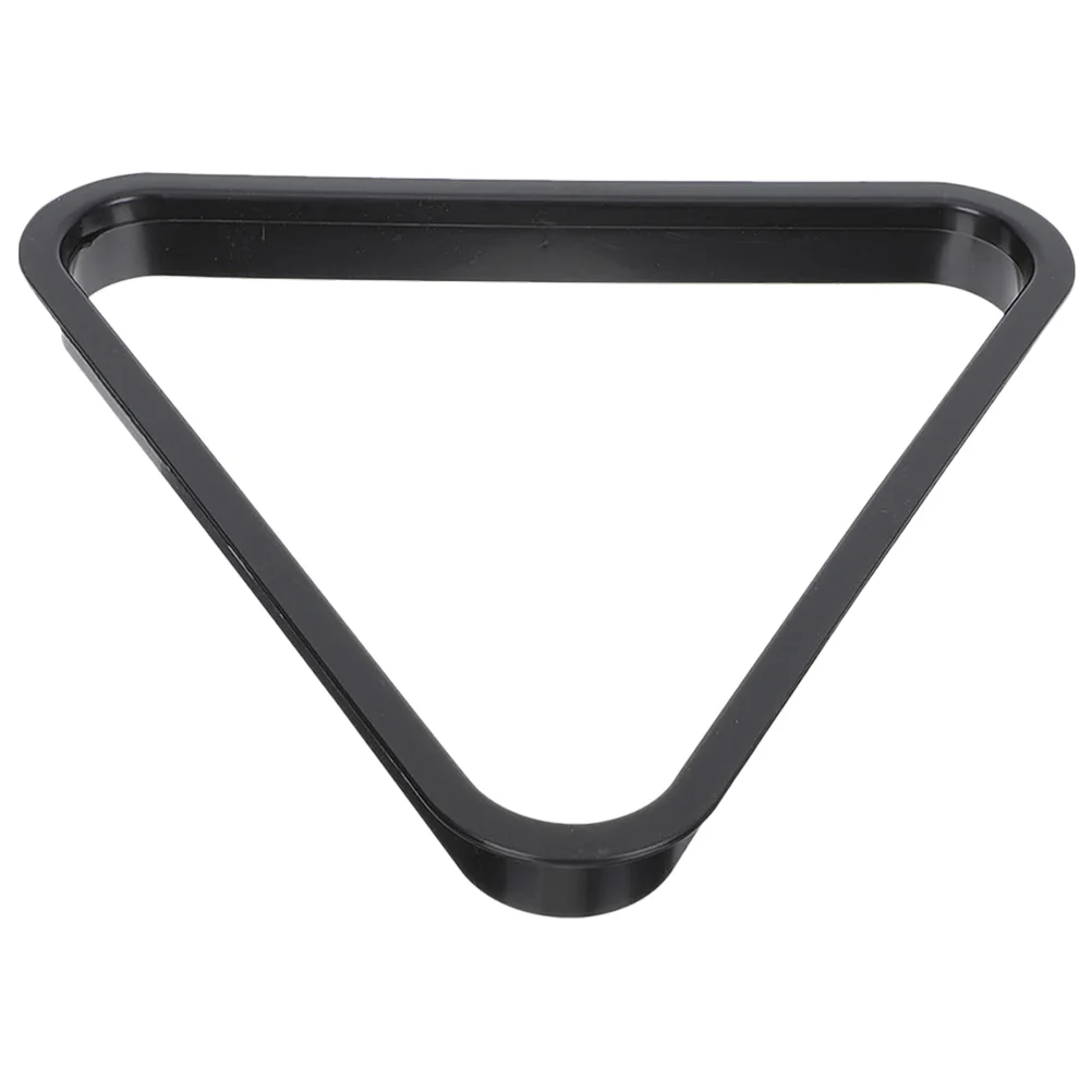 Billiard Balls Holder Stand Mini Organizer Table Pool Rack Storage Retro Style Triangle Frame Child 6