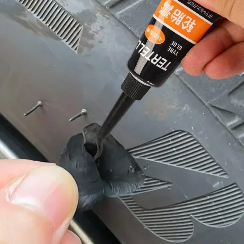Waterproof Black Tire Repair Glue for Car Motorcycle