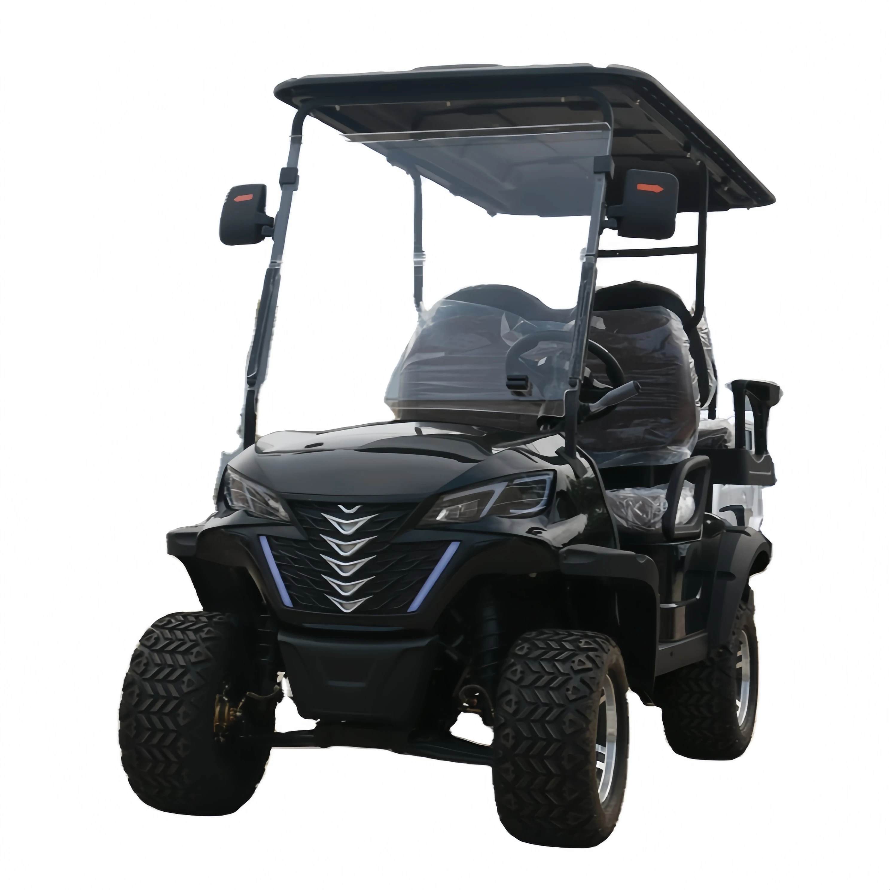 Electric Golf Cart 48V Lithium Baterry Ac Motor Off Road Golf Cart Electric sightseeing car Max travelling range 100km