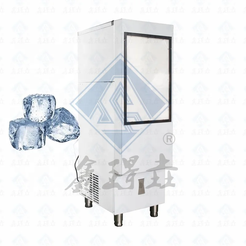modern professional modern water dispenser with ice making machines for cube ice from China 2
