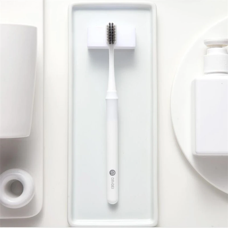 Dr. Bei 4/8PCS pennello spazzolino metodo spazzolino migliore per coppia compreso per le gengive pulizia quotidiana spazzolino da denti spazzolino da denti amichevole