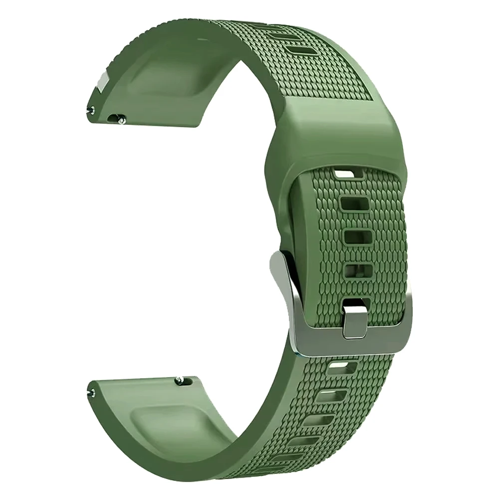 Silicone Sport Bracelet - 22mm Watch Strap