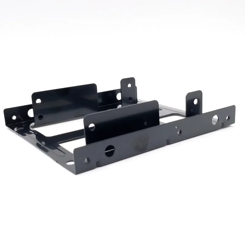 2.5 To 3.5 Hard Disk Bracket Hard Drive Dual Desktop SSD Mounting Bracket Internal Adapter