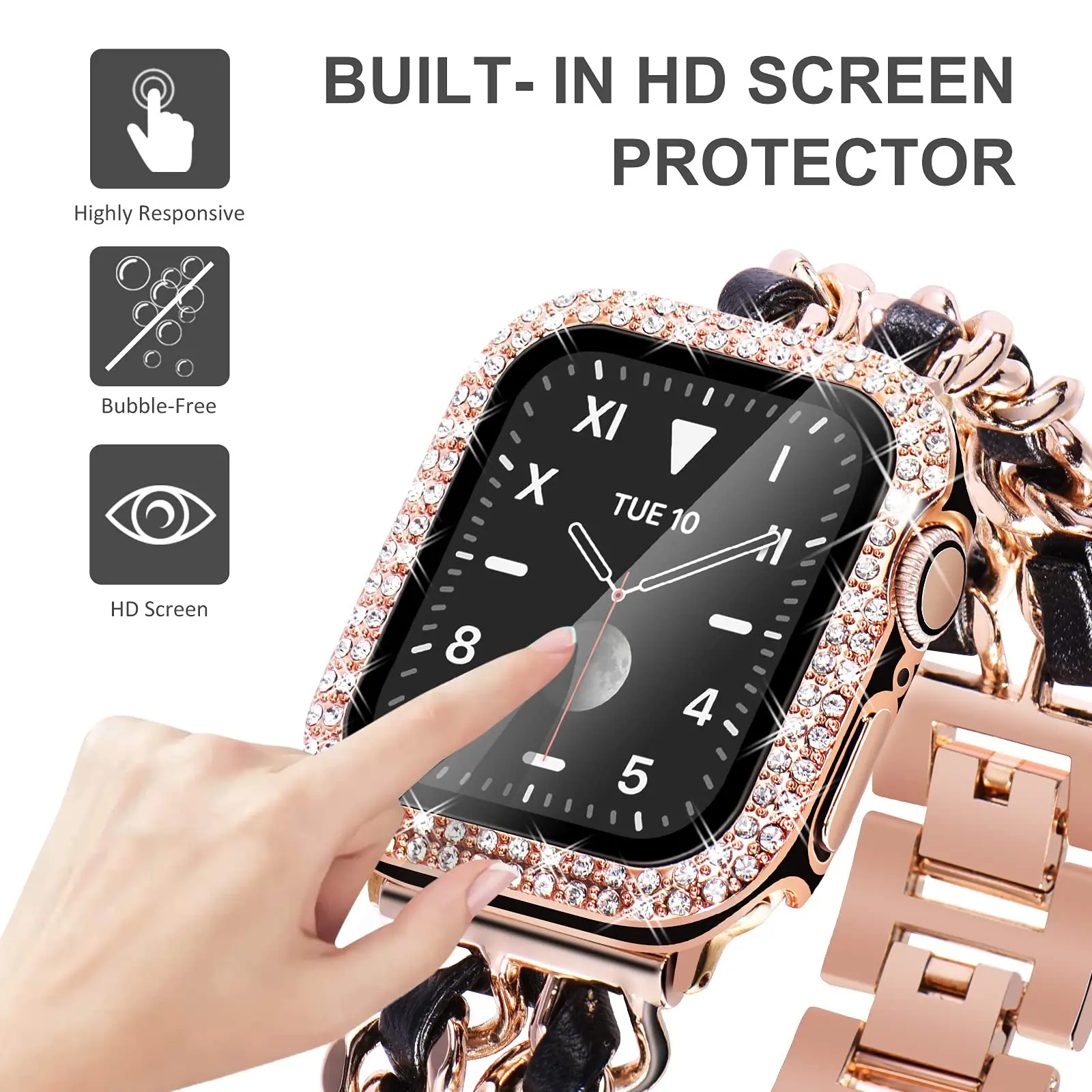  ġ ̽   Ŀ ׼, ̾Ƹ  ũ ȣ, ̿ġ ø 9, 8, SE, 7, 6, 5, 4, 40mm, 44mm, 45mm, 41mm, 42mm, 38mm