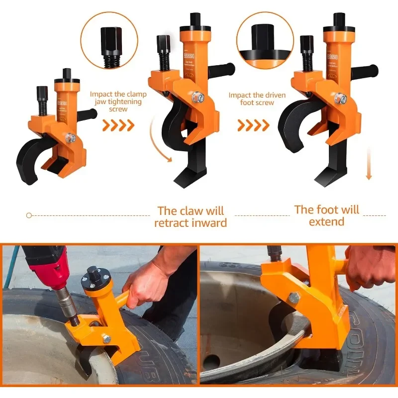 home. Pneumatic Bead Breaker Heavy Duty Tire Change Tool for Car Truck, Tractor, Mower, ATV, RV, Golf Cart 2