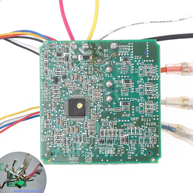 DC Motor Driver DC Motor Speed Controller Power Tools Wide Voltage 12V 18V 20V Brushless Motor Driver Board Adjustable Potentiometer Speed Pushbutton