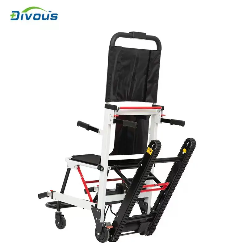 Bell Selling Lightweight Folding Stair Lift Up And Down Electric Stair Climbing wheelchairs For Disabled Ambulance Stretcher