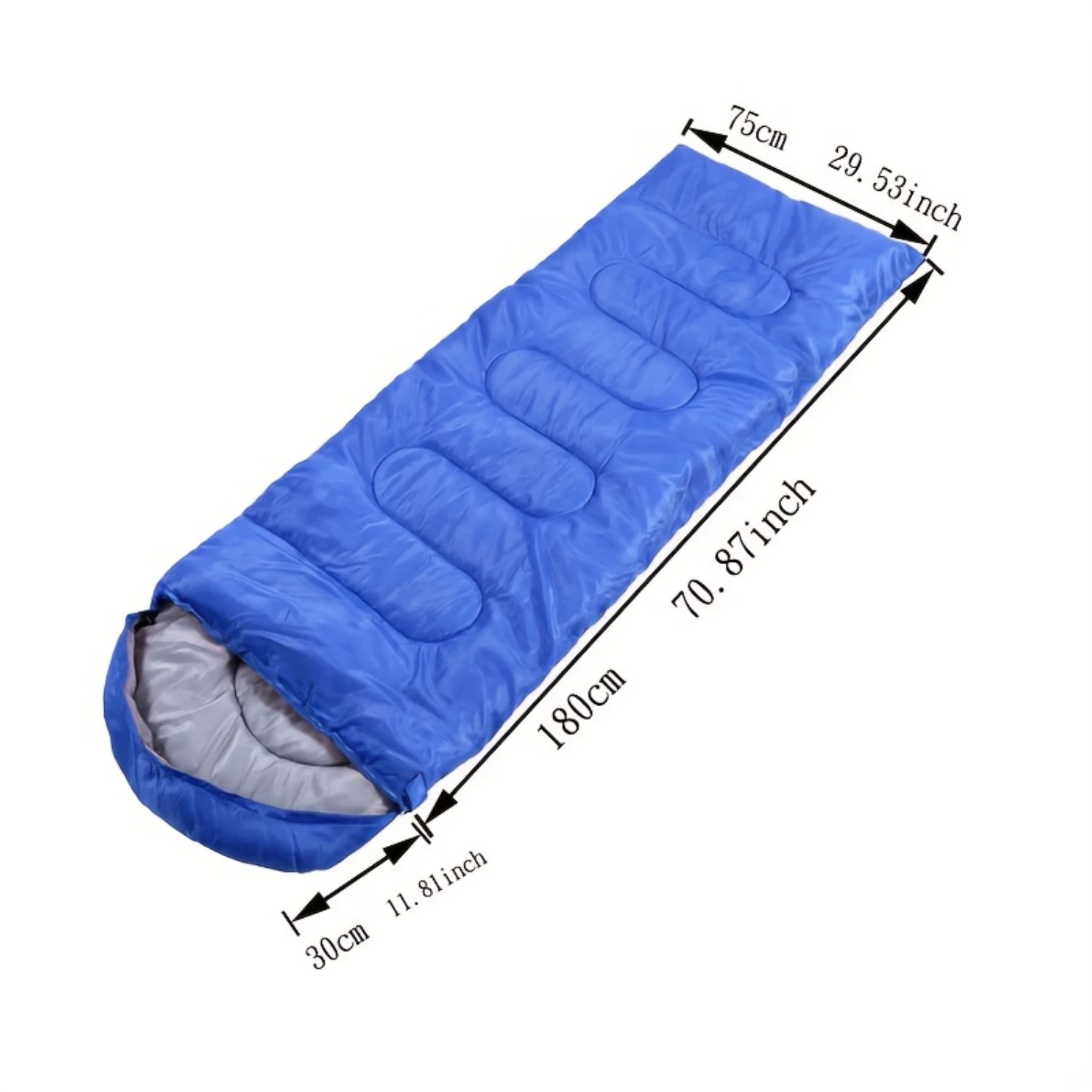 Outdoor Camping Sleeping Bag, Portable Warm Envelope Style Sleeping Bag, For Office Nap, Outdoor Hiking Travel
