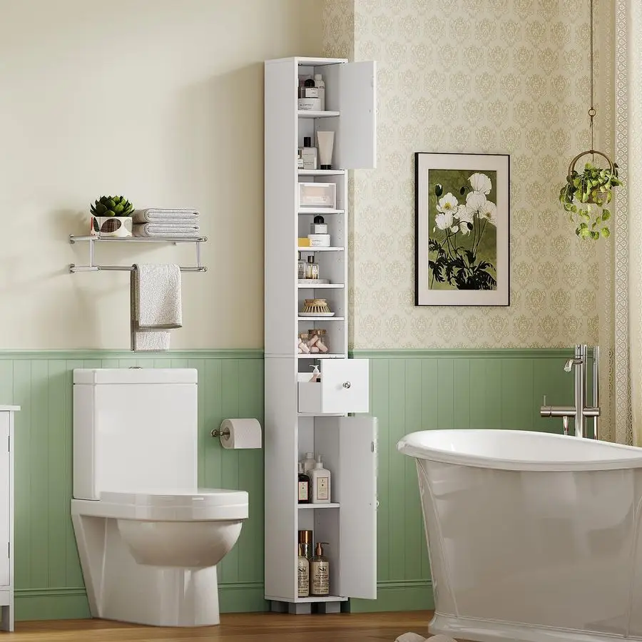XMSJ Narrow Bathroom Cabinet image 4