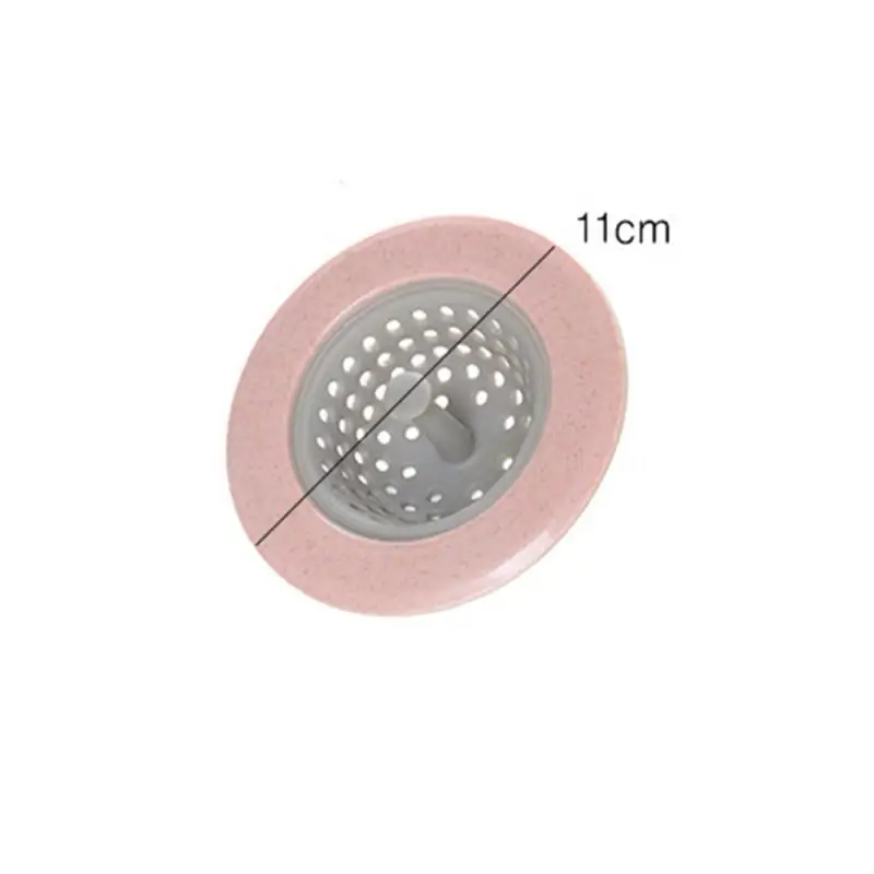 Silicone Wheat Straw Kitchen Sink Strainer Bathroom Shower Drain Sink Drains Cover sink colander Sewer Hair Filter strainer