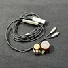 LUN SHENG Star Flat Head Earphone Earbuds 14.2mm Dual Dynamic Driver Hi-Fi Wired IEM Headphone With mmcx Cable 3