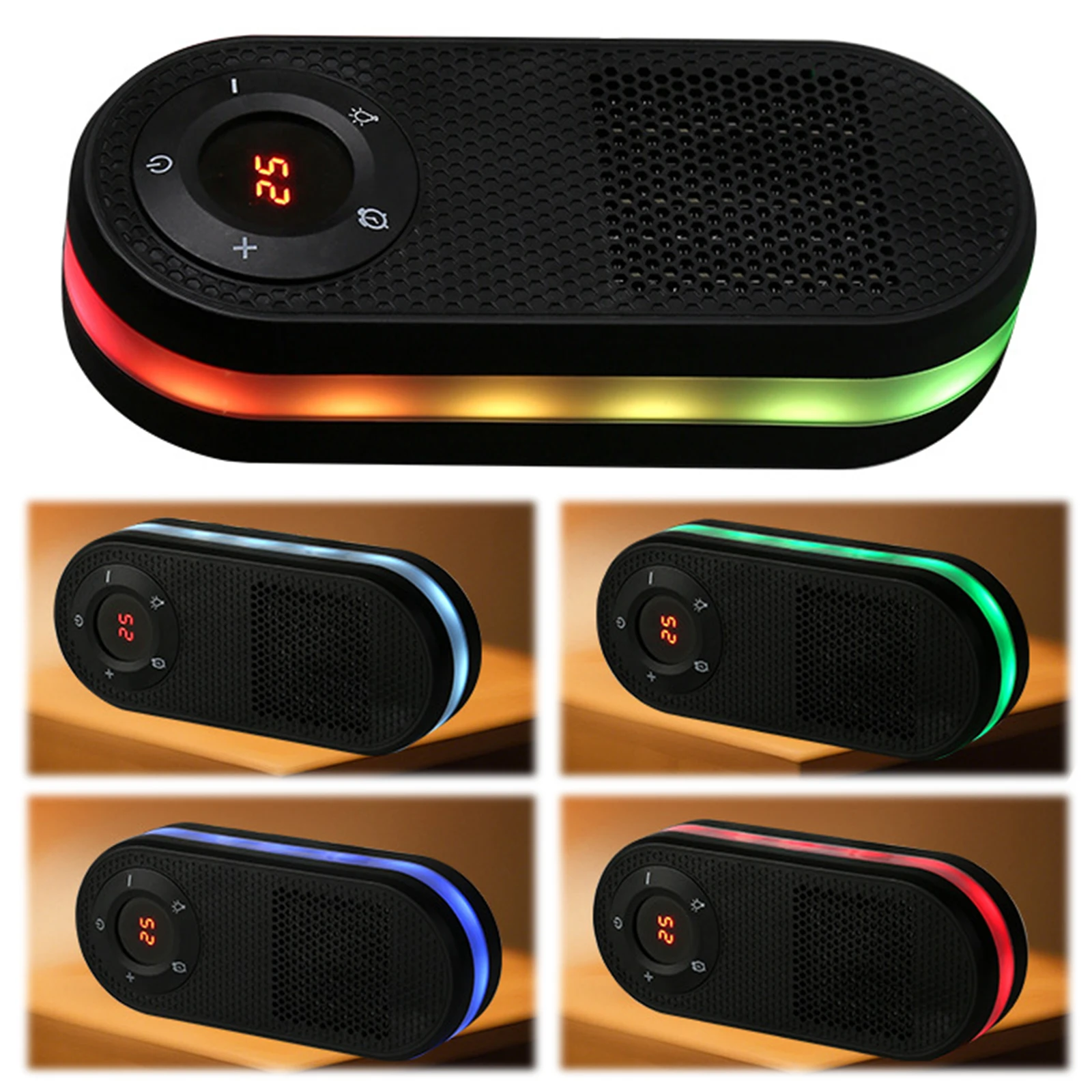 Chauffage mural avec veilleuse, petit chauffe-chambre à chaleur rapide, Protection contre la surchauffe pour bureau, Table, chambre à coucher, bureaux d'étude