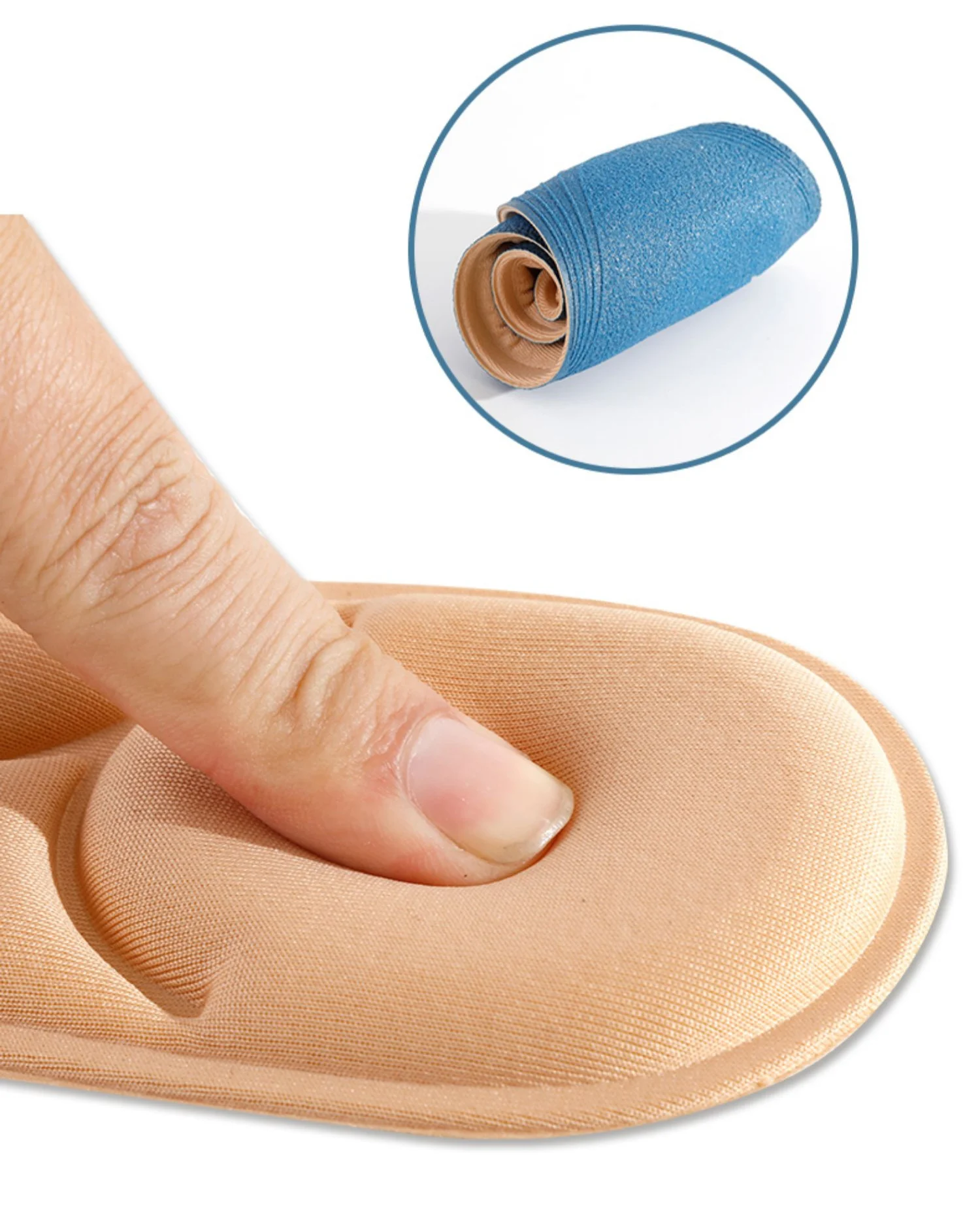 Buty z pianki memory 5D dla kobiet mężczyzn pielęgnacja stóp ortopedyczne sklepienie łukowe wkładki do butów oddychające wkładki sportowe do biegania_voghion.com