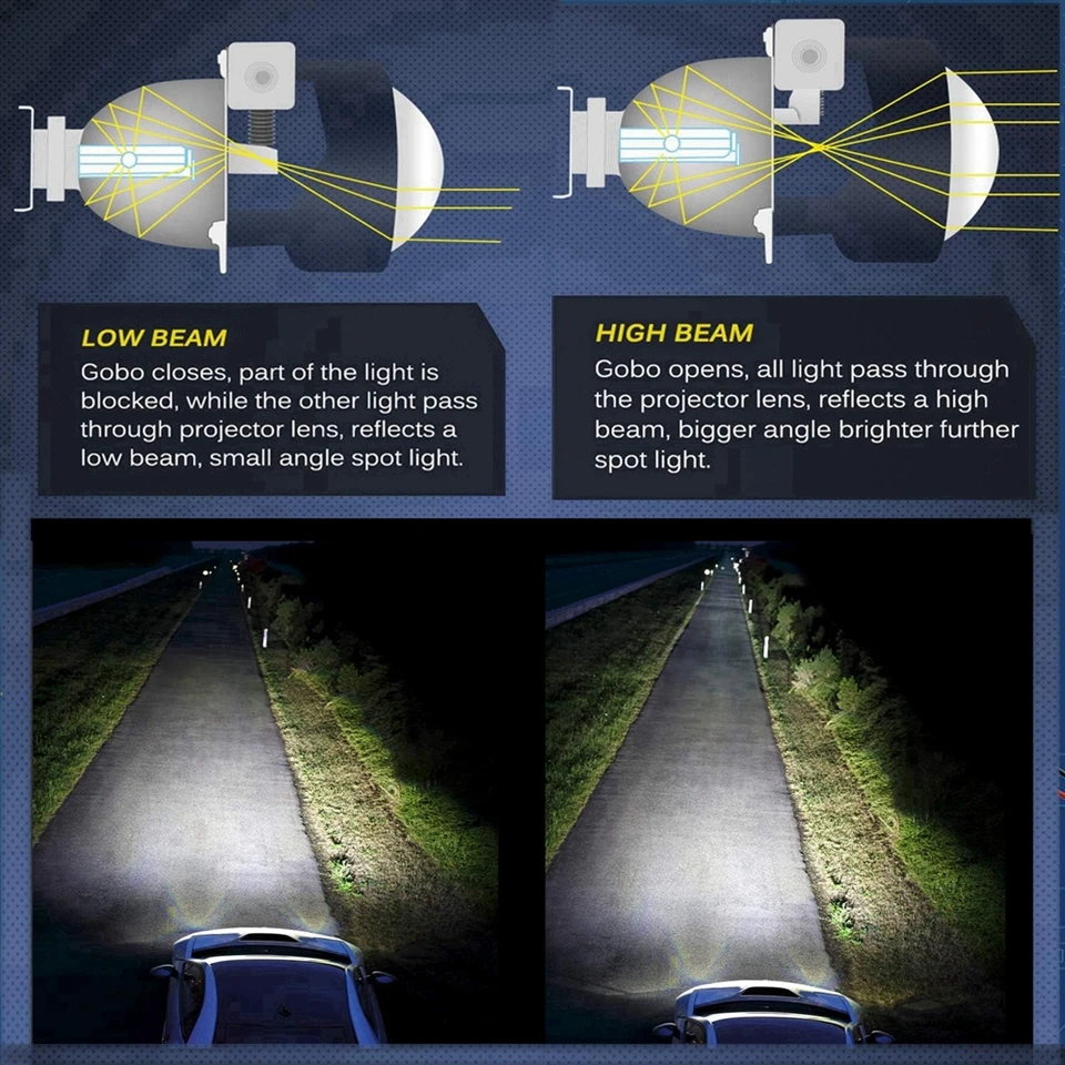 泥眼　能面 Biプロジェクター,車用キセノンレンズ,x字型,天使の目,2.5インチ