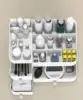 1pc Large Capacity Makeup Organizer for Vanity Desk Organizer with Drawers for Cosmetics, Lipsticks, Jewelry，Care Skincare 5
