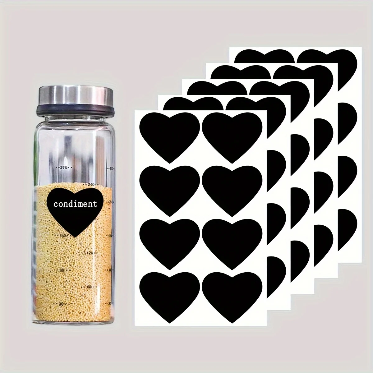 10pcs Chalkboard Label Stickers, Label Stickers, Perfect For Storage Boxes, Self-Adhesive & Easy To Use, Removable
